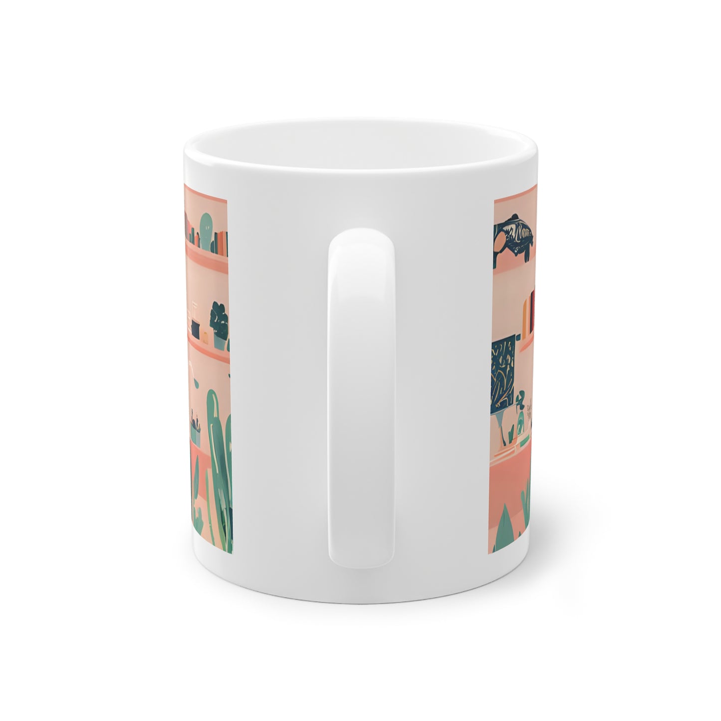 Ceramic Yoga Mug - 'Find Balance in Every Day'