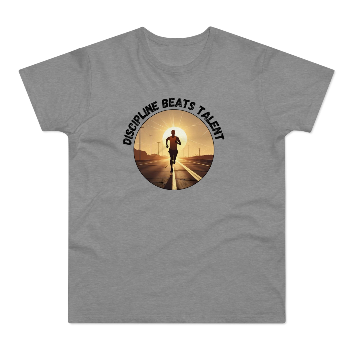 Discipline Beats Talent – Motivational Sports Shirt