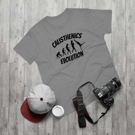 Calisthenics Shirt - Fitness Progression Tee for Workout Lovers 'Calisthenics Evolution'