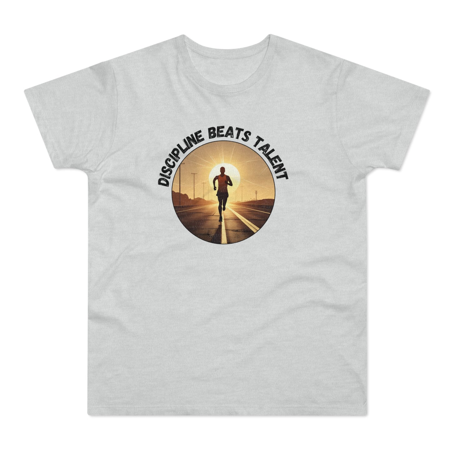 Discipline Beats Talent – Motivational Sports Shirt