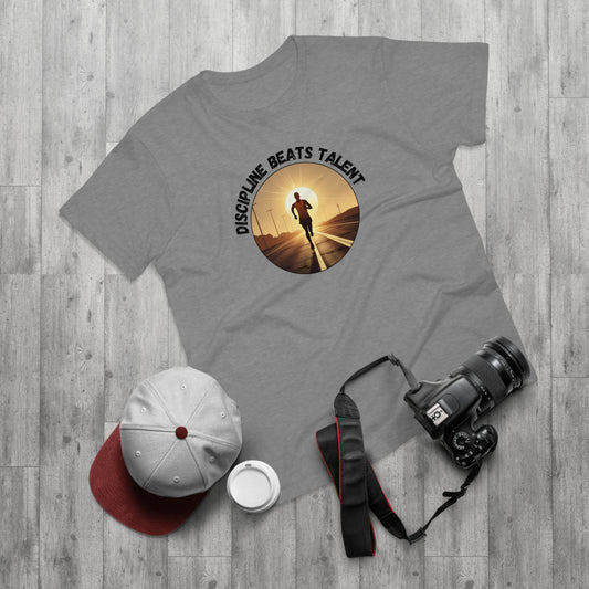 Discipline Beats Talent – Motivational Sports Shirt