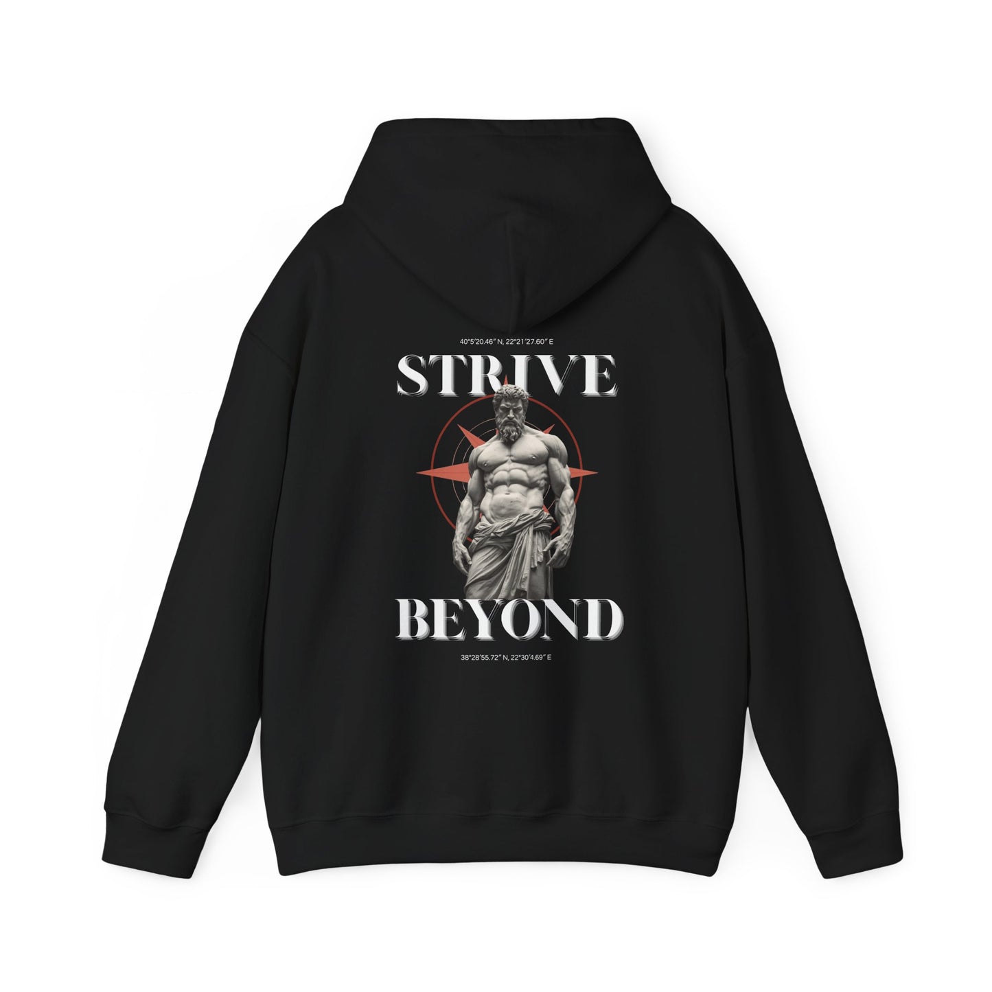 Gym Hoodie - 'Strive Beyond' UNISEX Heavy Blend™