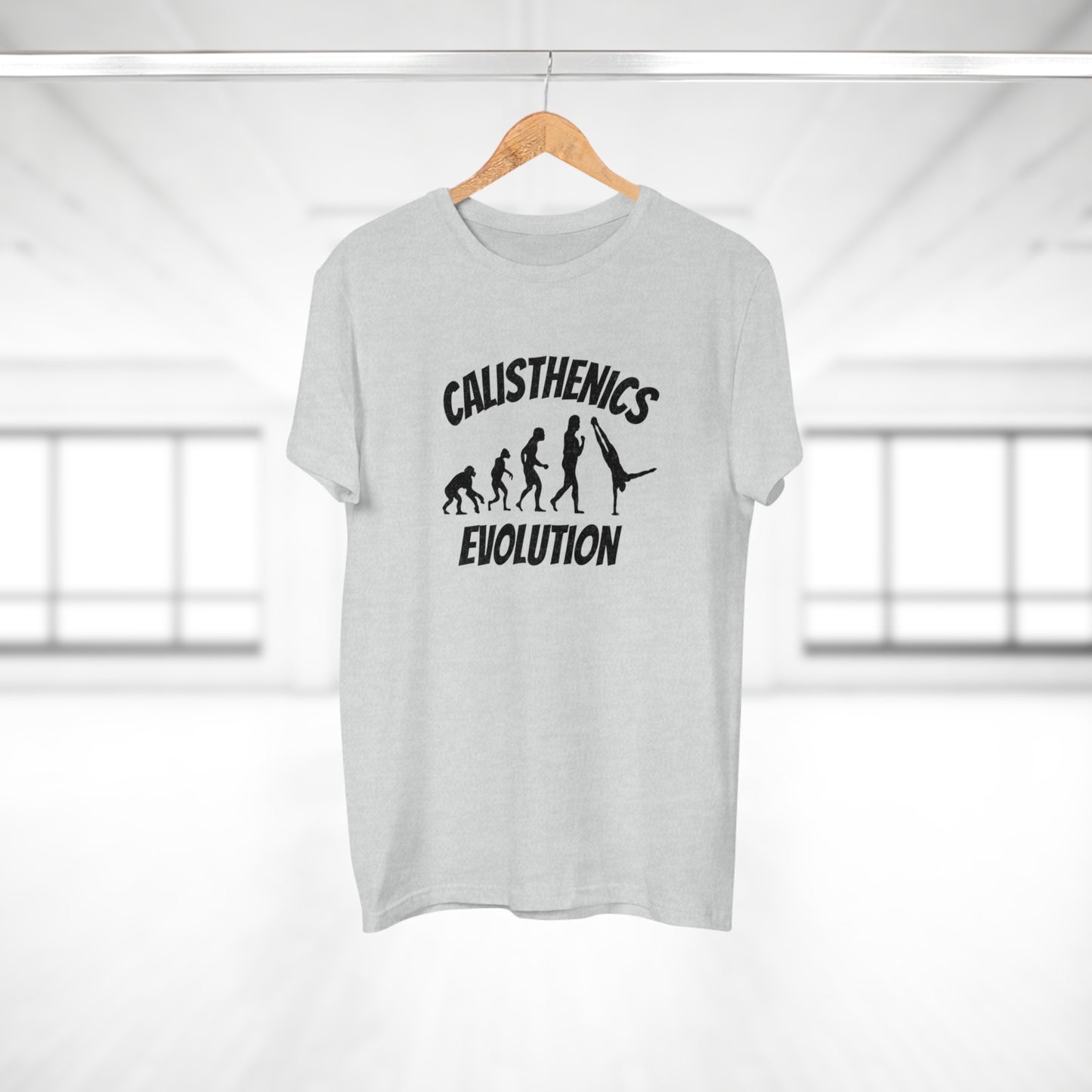 Calisthenics Shirt - Fitness Progression Tee for Workout Lovers 'Calisthenics Evolution'