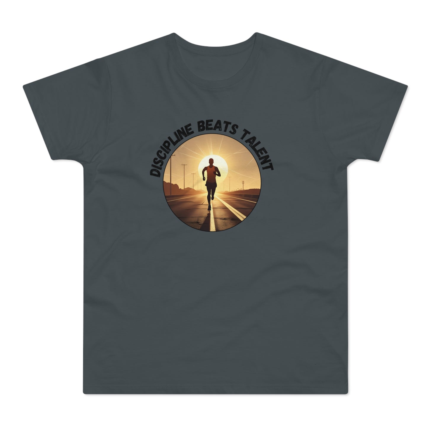 Discipline Beats Talent – Motivational Sports Shirt