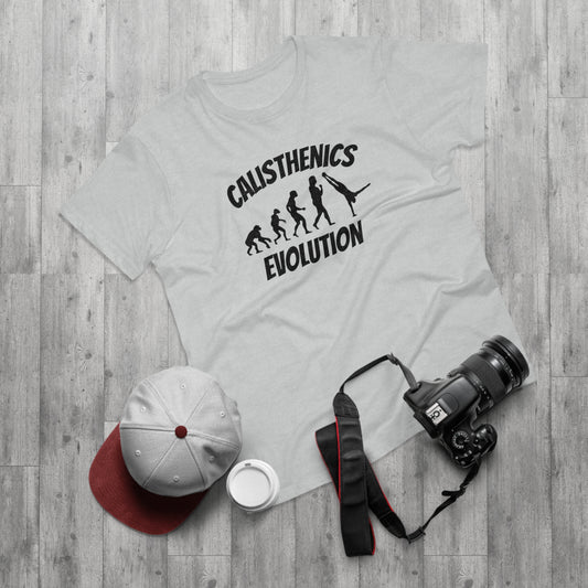 Calisthenics Shirt - Fitness Progression Tee for Workout Lovers 'Calisthenics Evolution'