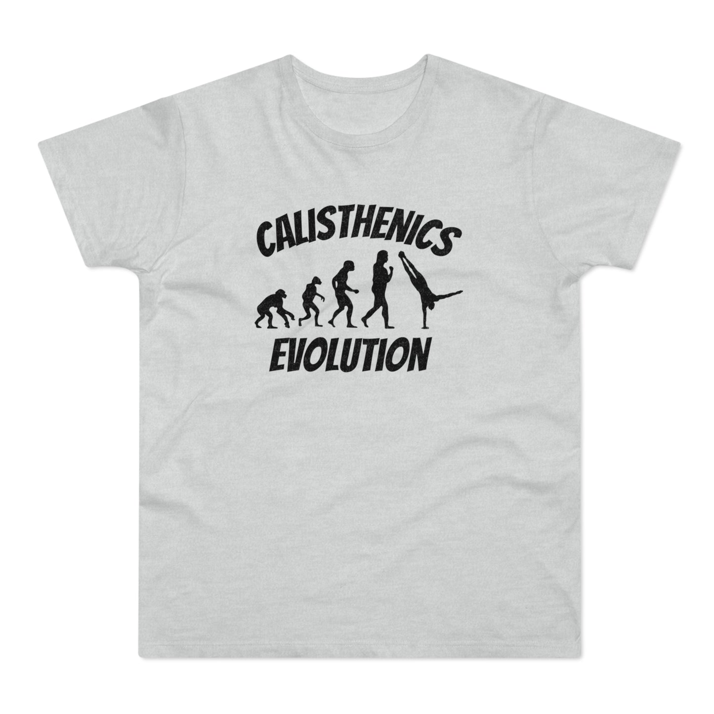 Calisthenics Shirt - Fitness Progression Tee for Workout Lovers 'Calisthenics Evolution'