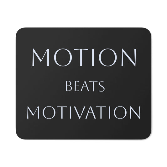 Desk Mouse Pad 'Motion beats Motivation'