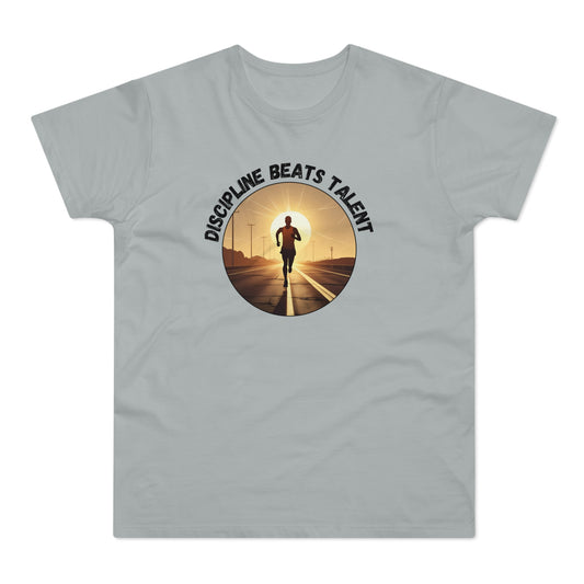Discipline Beats Talent – Motivational Sports Shirt